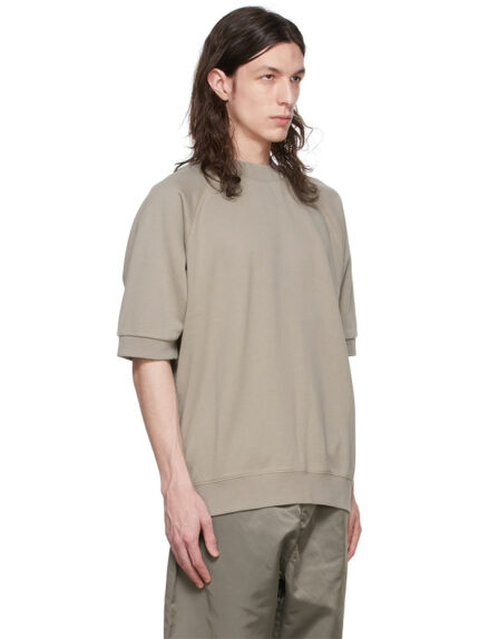 Essentials Taupe Cotton Sweatshirt 2 1