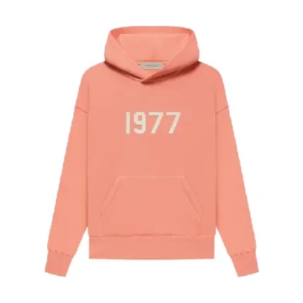 Fear of God Essentials Hoodie Coral (3)