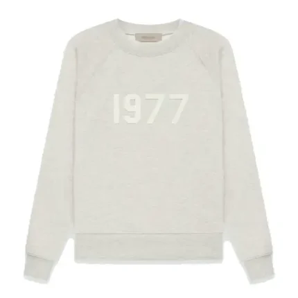 Essentials Crewneck 1977 Sweatshirt Gray